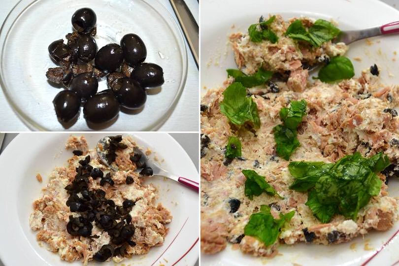 2 preparare farcitura tonno