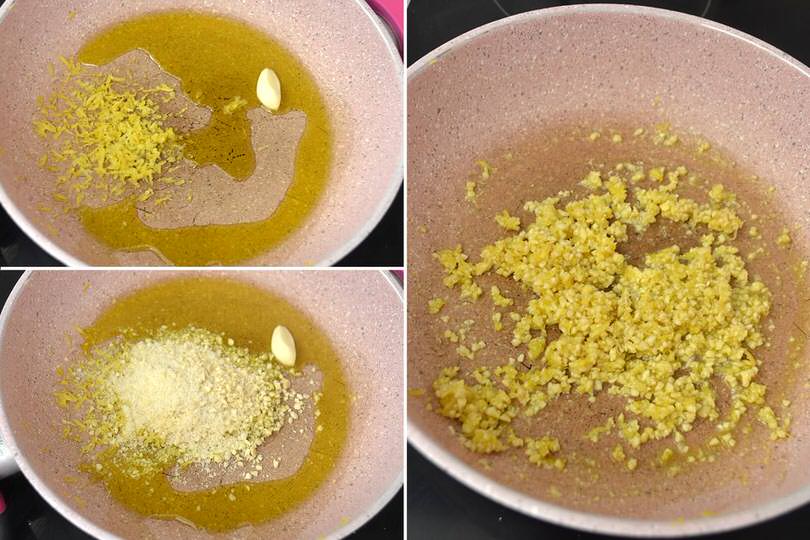 2 soffriggere mandorle e limone