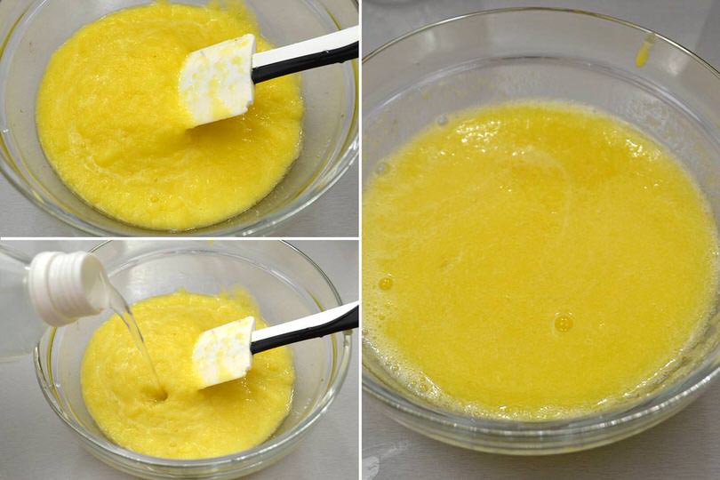 3 aggiungere acqua di cocco