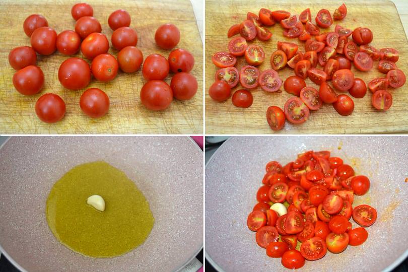 3 cuocere pomodorini