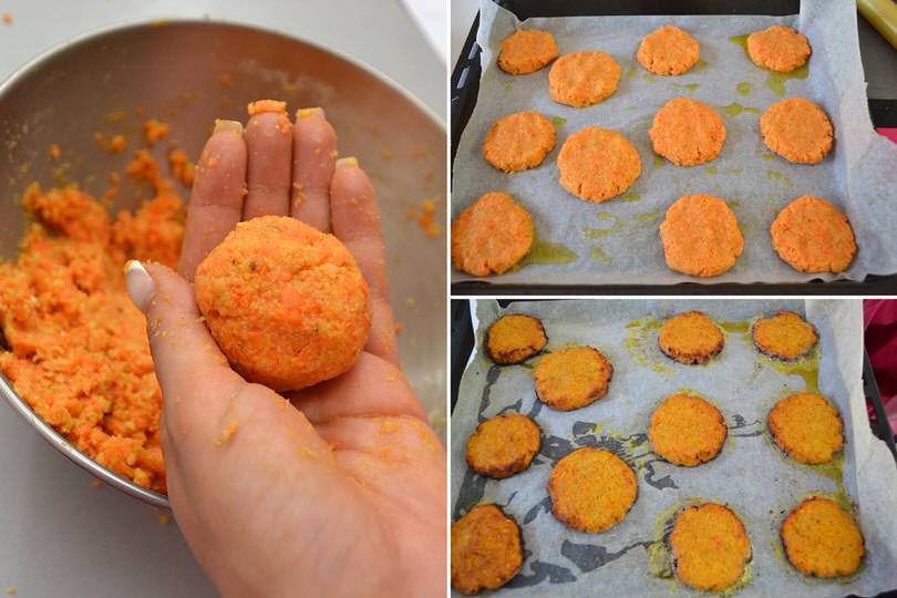 3 formare frittelle