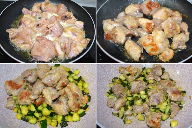 3 tacchino e zucchine