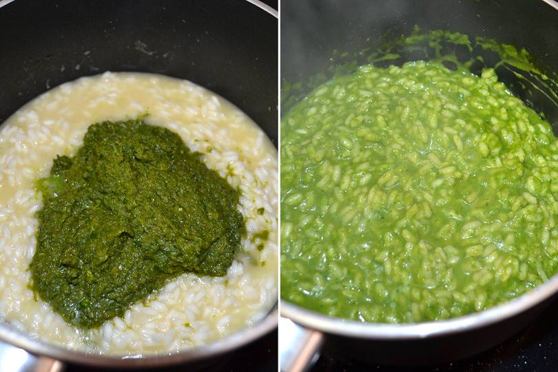 4 aggiungere lattuga tritata