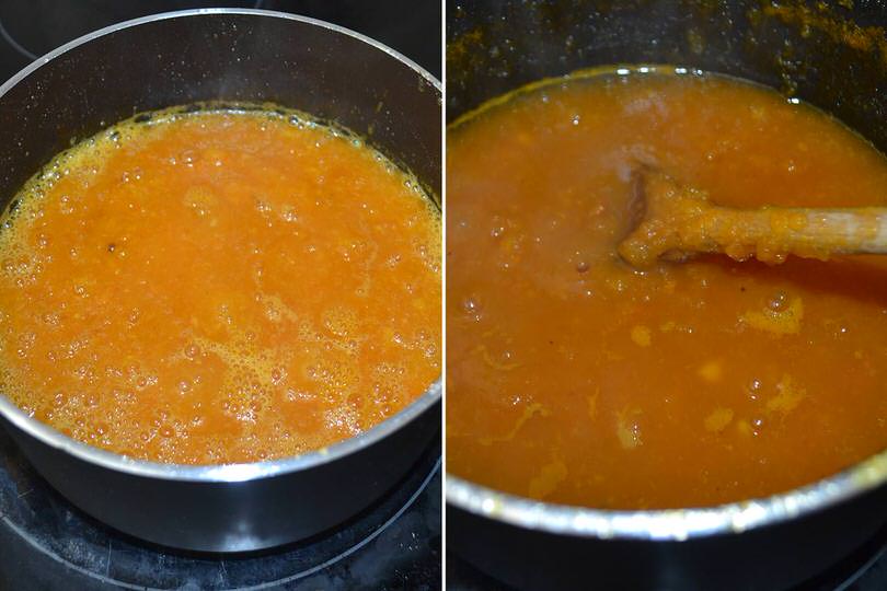 4 far asciugare marmellata