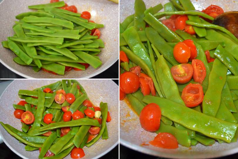 4 taccole in padella