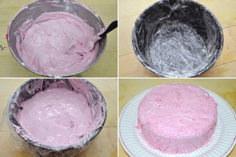 5 semifreddo ai frutti di bosco