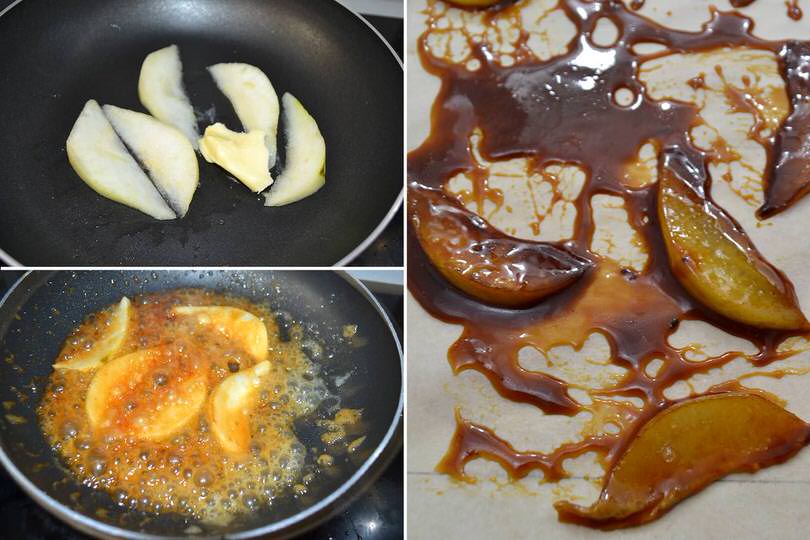 9 caramellare pere