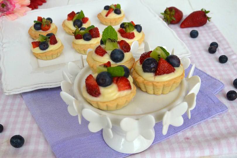 Cestini Di Frutta Ricetta Cestini Di Frutta Di Misya