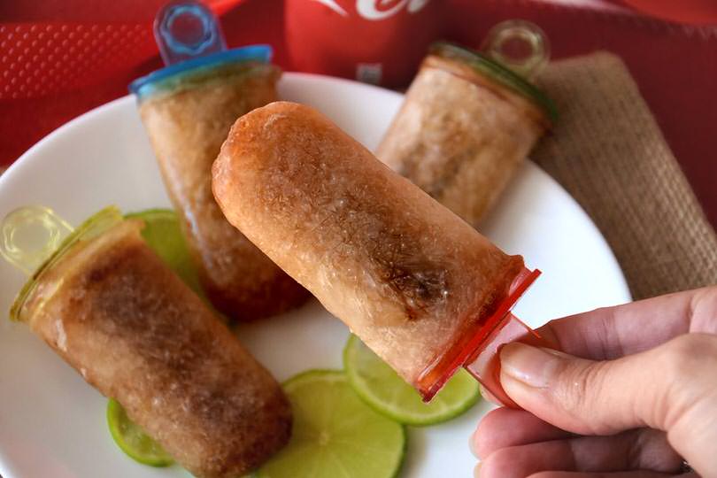 ghiaccioli alla coca-cola