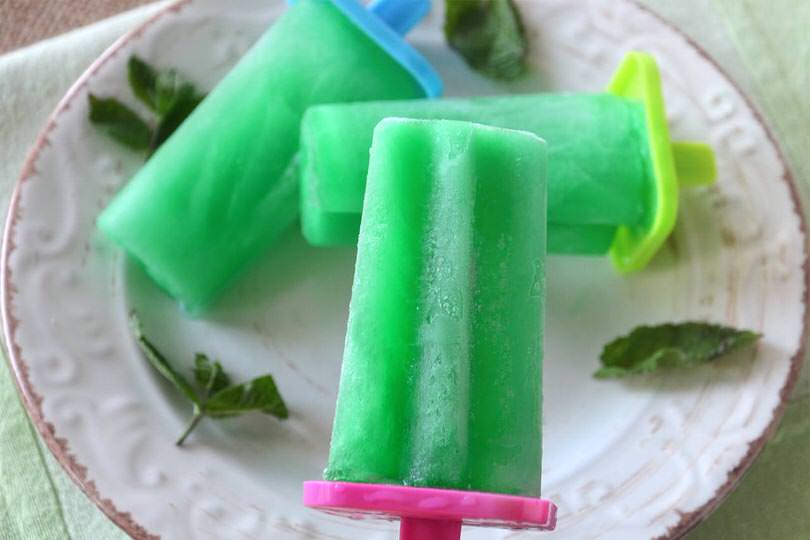 ghiaccioli alla menta