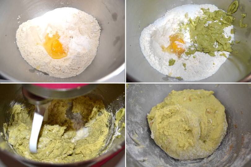 1 impastare ingredienti
