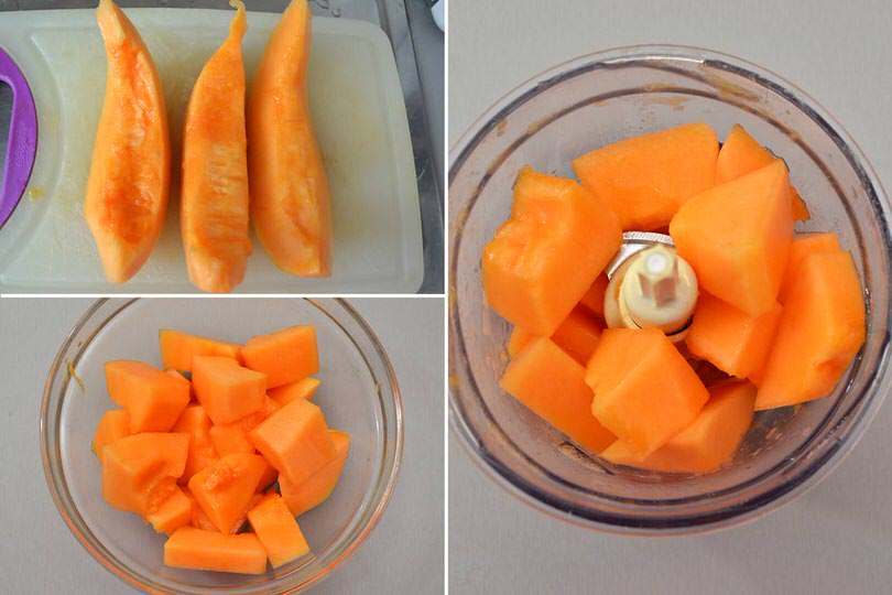 1 tagliare cantalupo