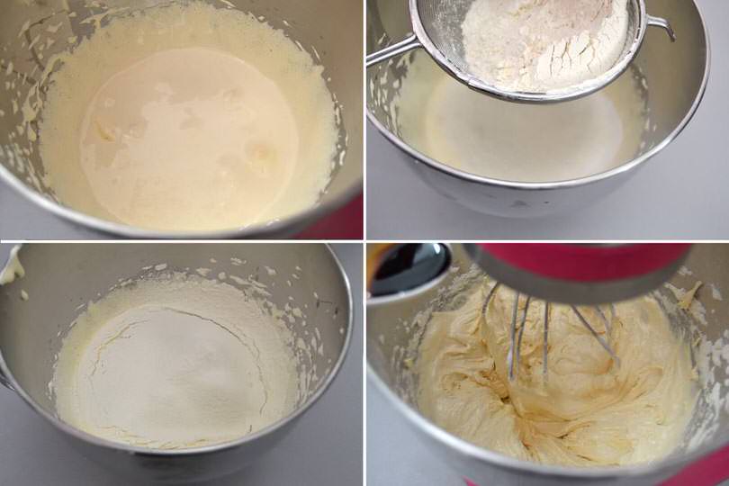 1 tuorli zucchero farina