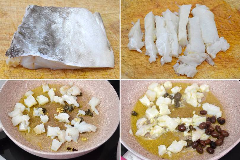 2 aggiungere baccala