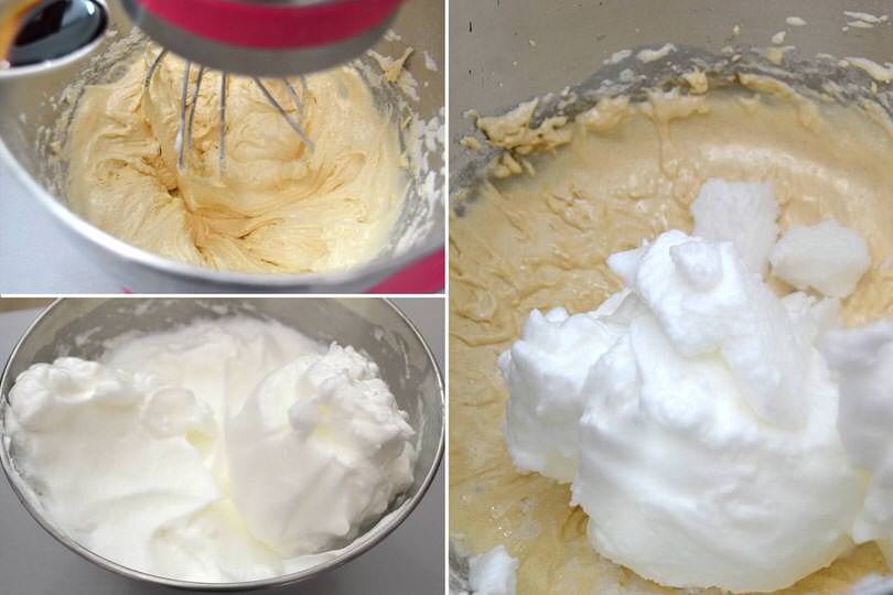 2 iaggiungere albumi