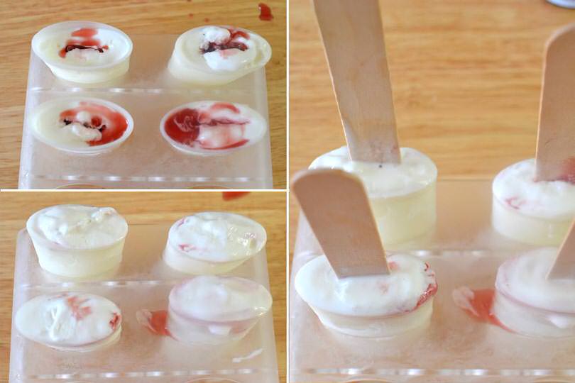 3 aggiungere amarene