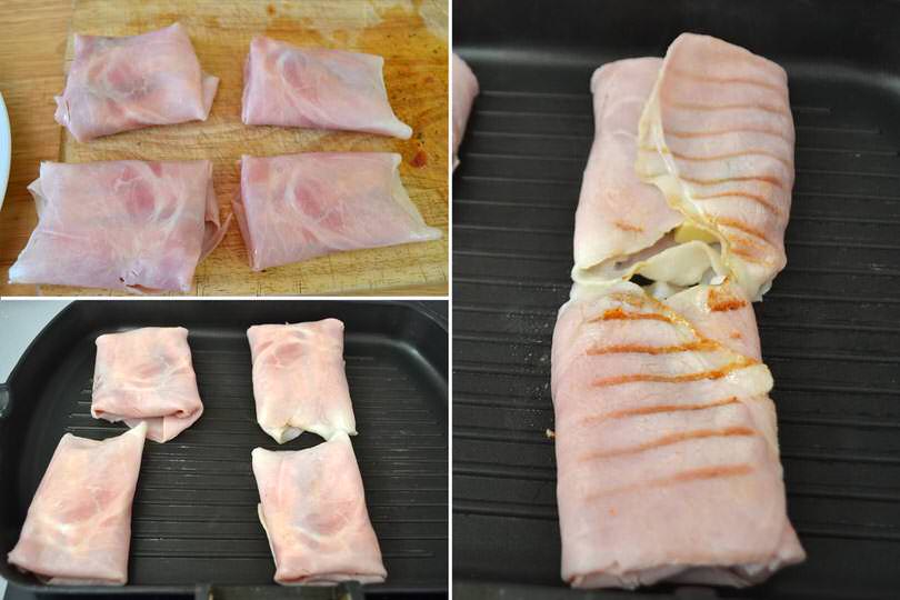 Involtini di prosciutto cotto Ricetta di Misya