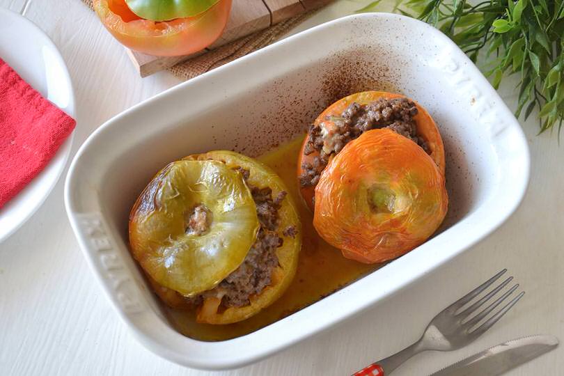 pomodori ripieni di carne