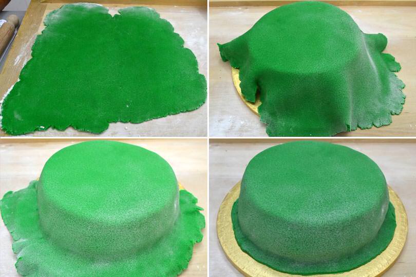 11 ricoprire con pasta di zucchero