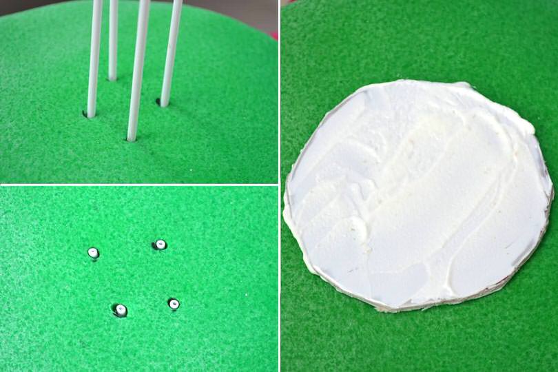 12 supporti per seconda torta