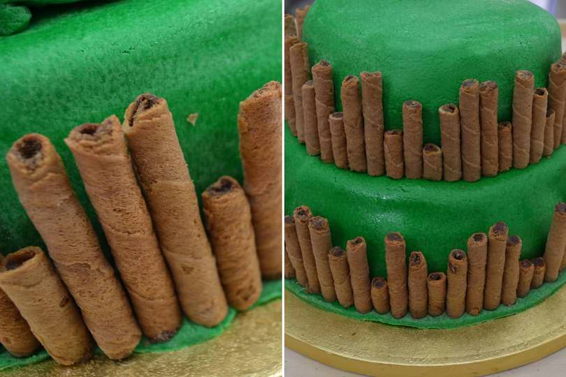 14 aggiungere biscotti