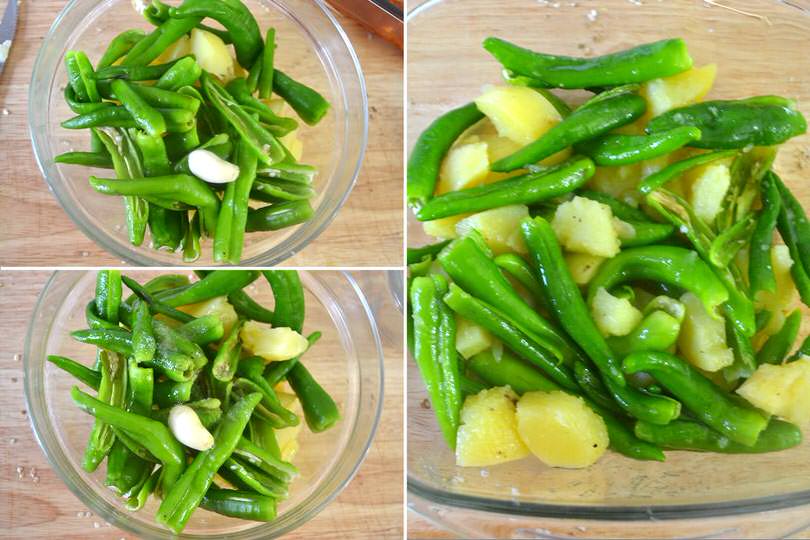 2 mettere in una teglia