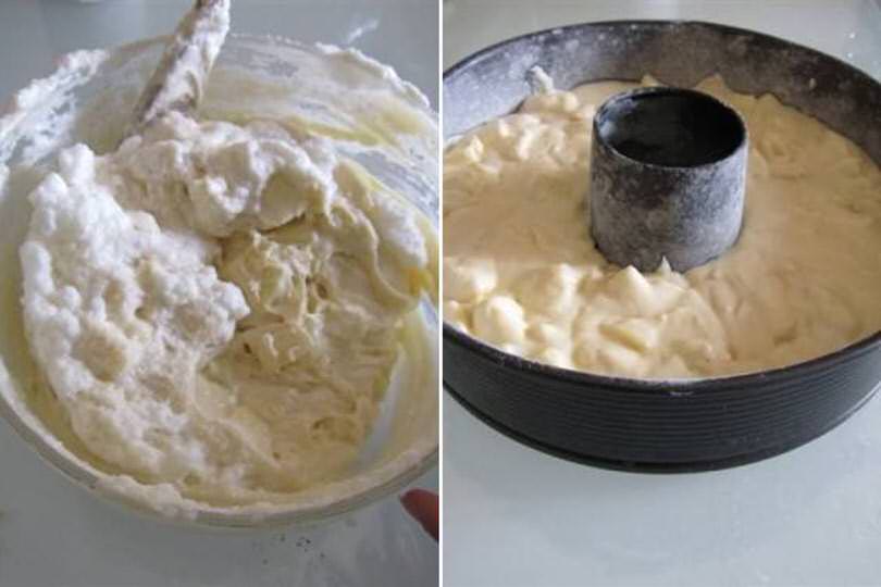 2 versare nello stampo