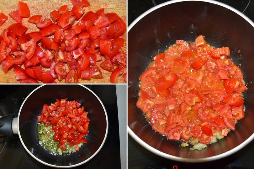 3 cuocere pomodori