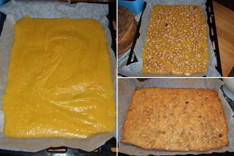 3 cuocere torta arachidi