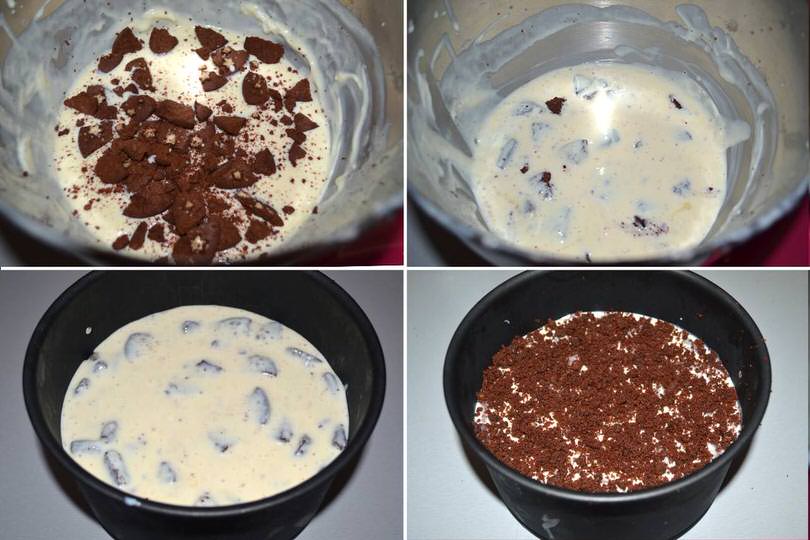 3 versare nello stampo