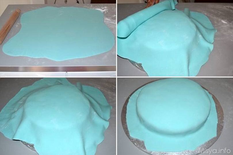 3b rivestire con pasta di zucchero