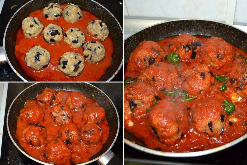 4 aggiungere polpette