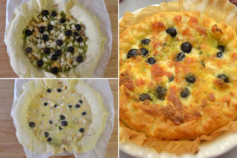 4 cuocere torta salata