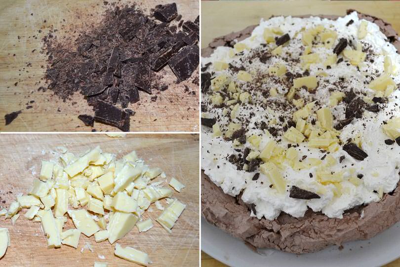 4 tritare cioccolato