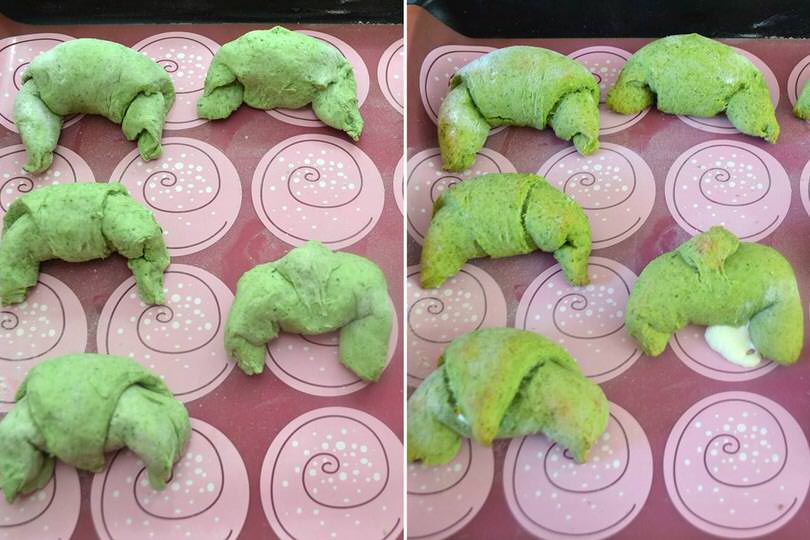 5 cuocere cornetti