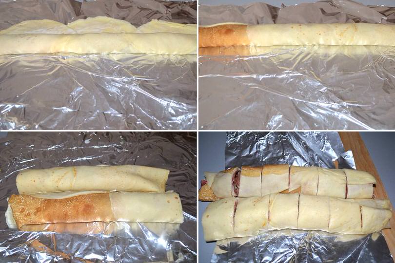 6 arrotolare le crepes