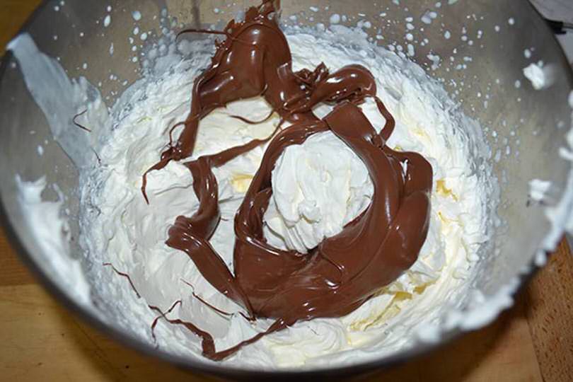 7 glassa alla nutella