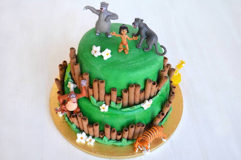 Torta-libro-della-giungla
