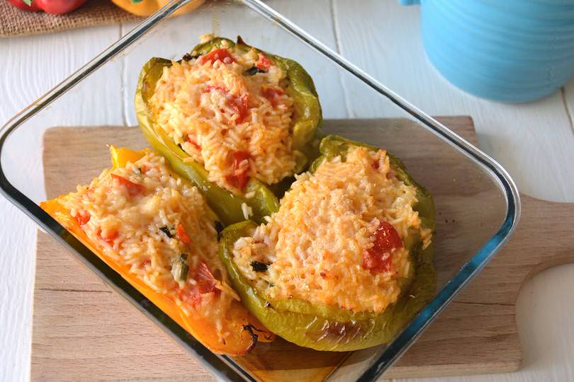 Peperoni Ripieni Di Riso Ricetta Peperoni Ripieni Di Riso Di Misya