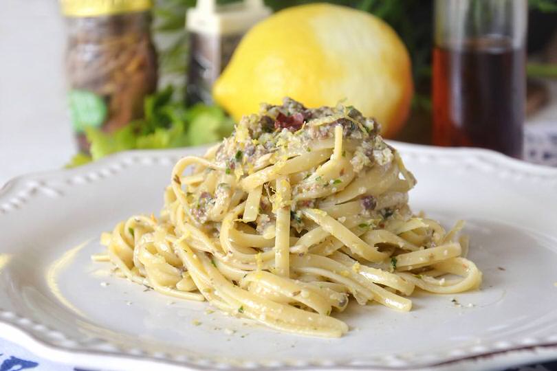 La ricetta della pasta con la colatura di alici di Cetara