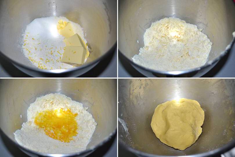 1 impastare ingredienti