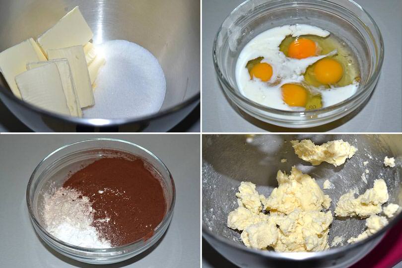 1 impastare ingredienti