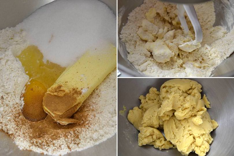 1 impastare ingredienti