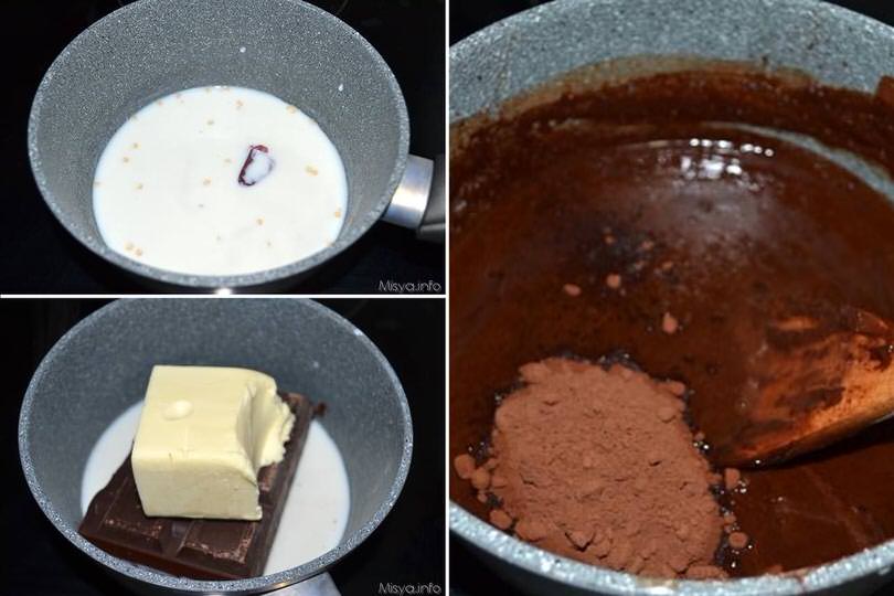 1 sciogliere cioccolato