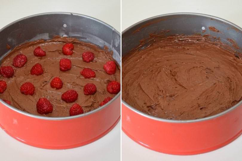 2 aggiungere lamponi