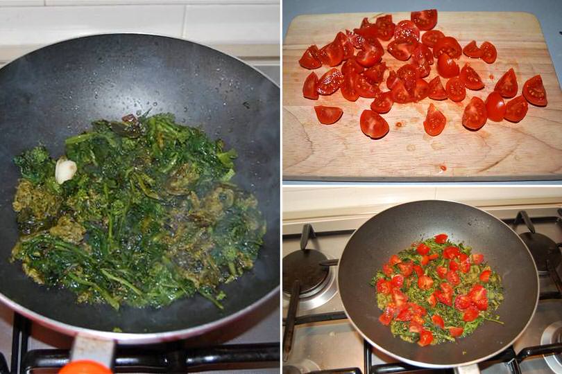 2 broccoli e pomodorini