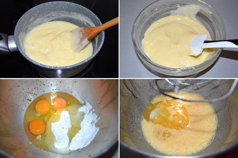 2 lavorare uova e zucchero