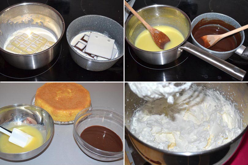 3 sciogliere cioccolato