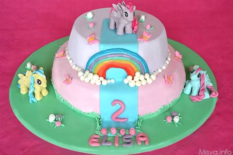 Cake design per una torta di compleanno bimba di quattro anni ispirata al  cartone Fro…