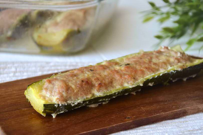 zucchine ripiene carne
